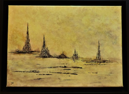 Dune 2 (33x46)  2ème prix concours Beaux Arts Arras 2018