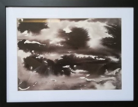 Aquarelle à l'encre