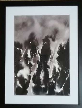 Aquarelle à l'encre