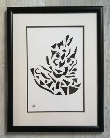 Guillola ( collage 32x42)